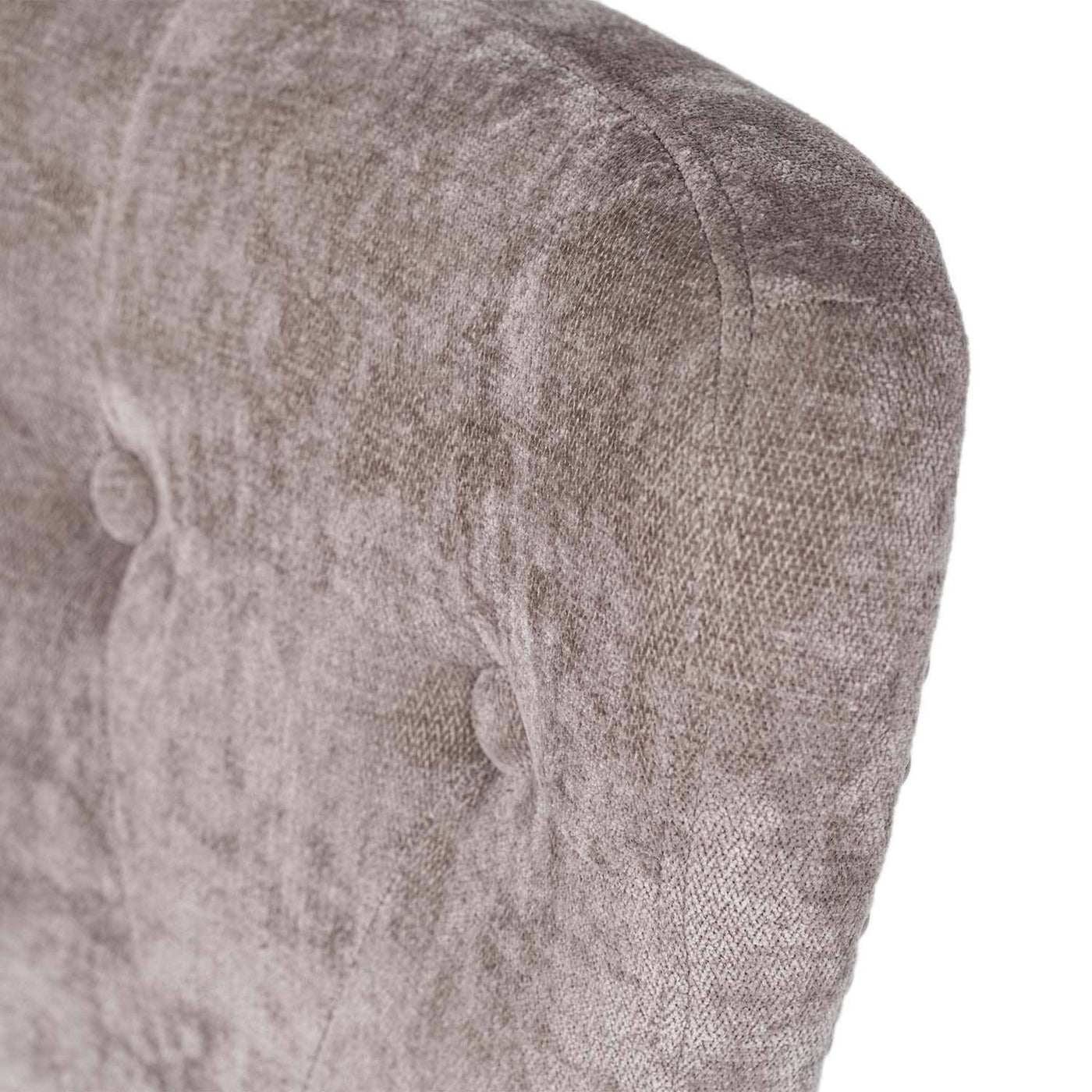 HOMYCASA DESIGN INC - Tufted Side Dining Chair Fabric Solid Wood Legs
