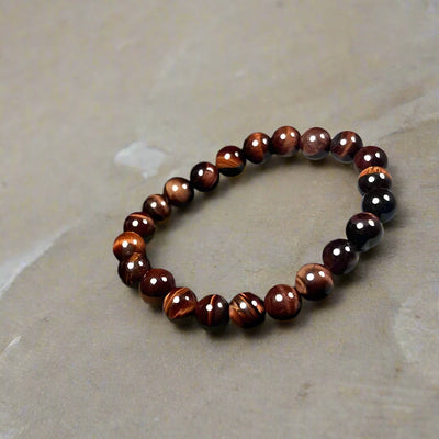 Semi-Precious Stone Energy Bracelets-8mm