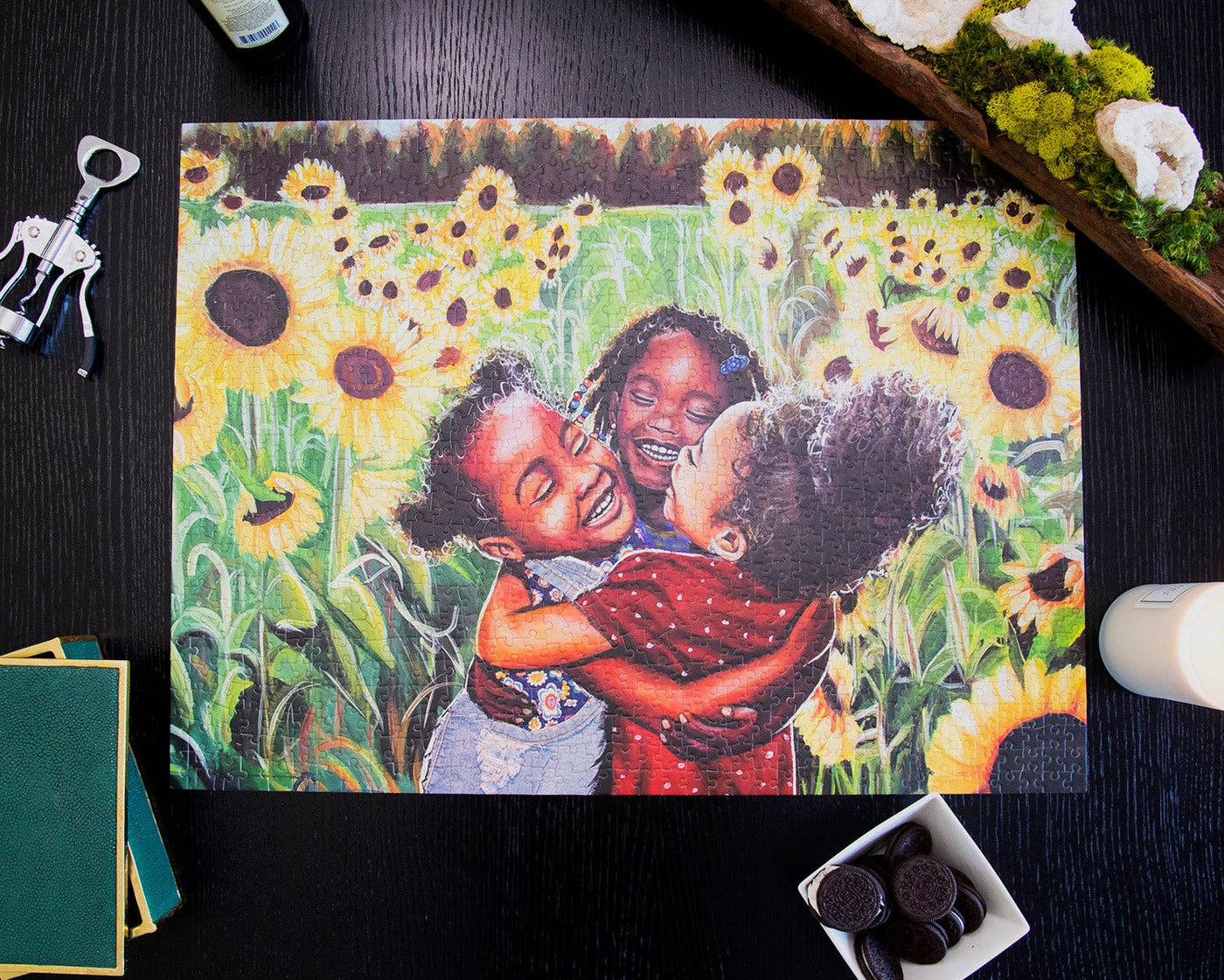 Puzzles of Color - "Sisters" by Ija Charles