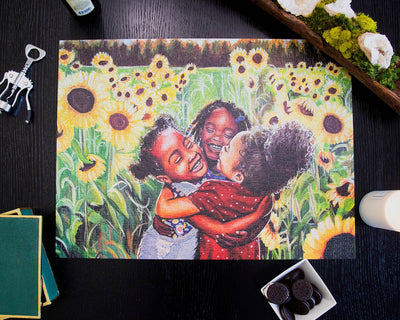 Puzzles of Color - "Sisters" by Ija Charles