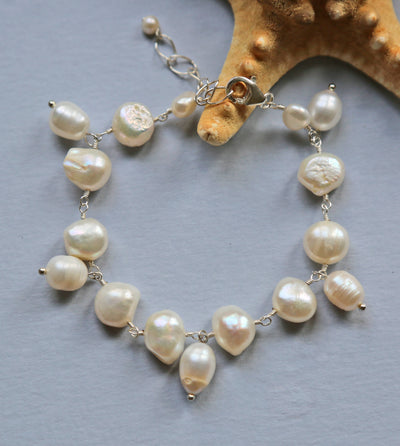 Fresh Water Pearl Bracelet-IST Jewelry