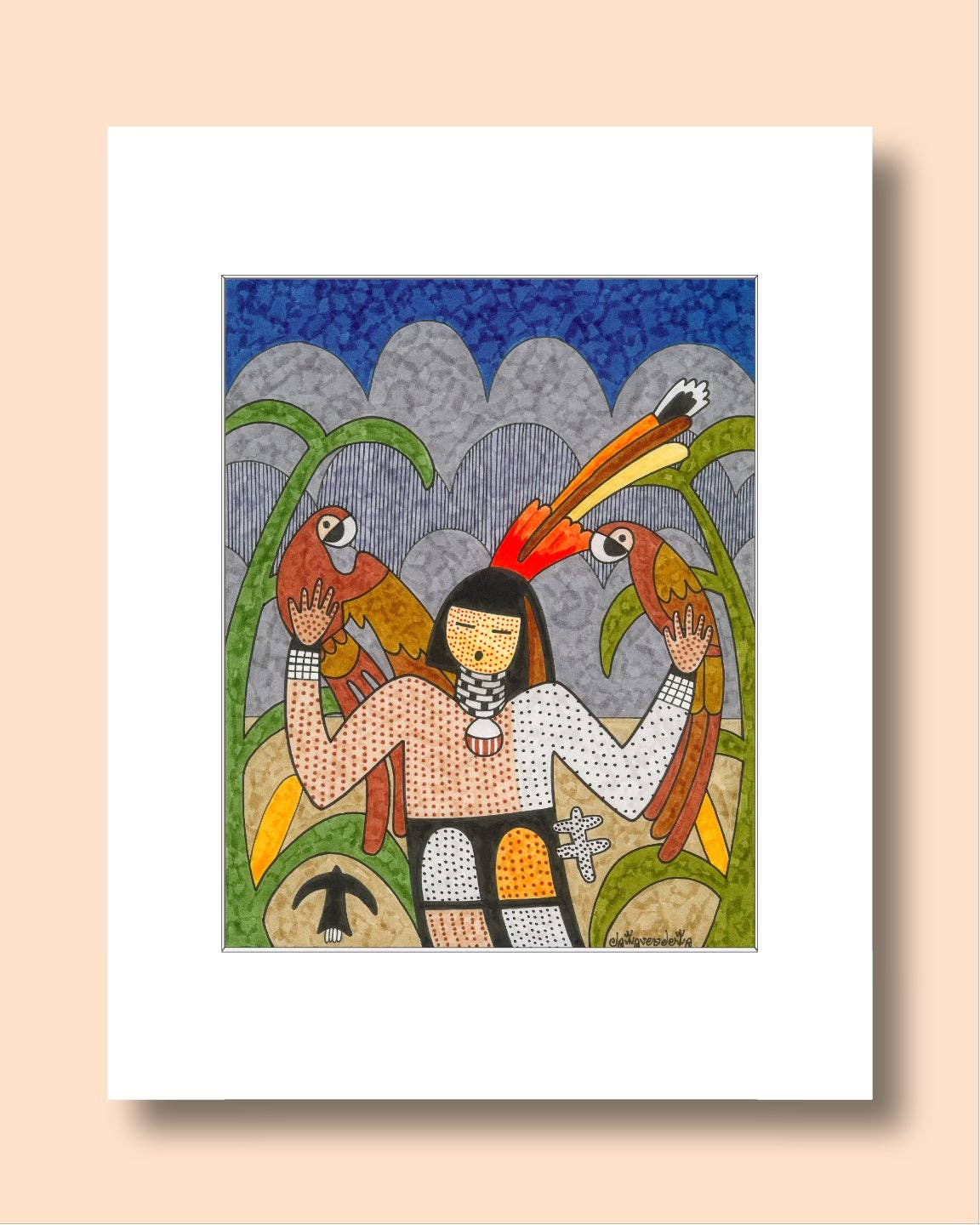 Fourth World Design - Parrot Maiden