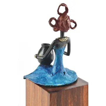 Harmony Burkina Bronze Sculpture