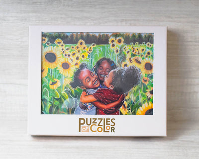 Puzzles of Color - "Sisters" by Ija Charles