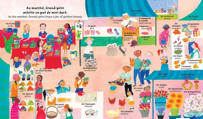 My Big Barefoot Book of French and English Words- Barefoot Books