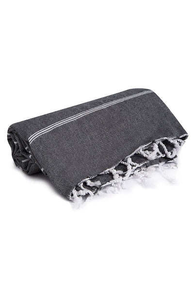 Basic Layers - Monaco Black Turkish Towel