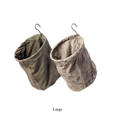 Puebco - VINTAGE TENT FABRIC HOOK BASKET