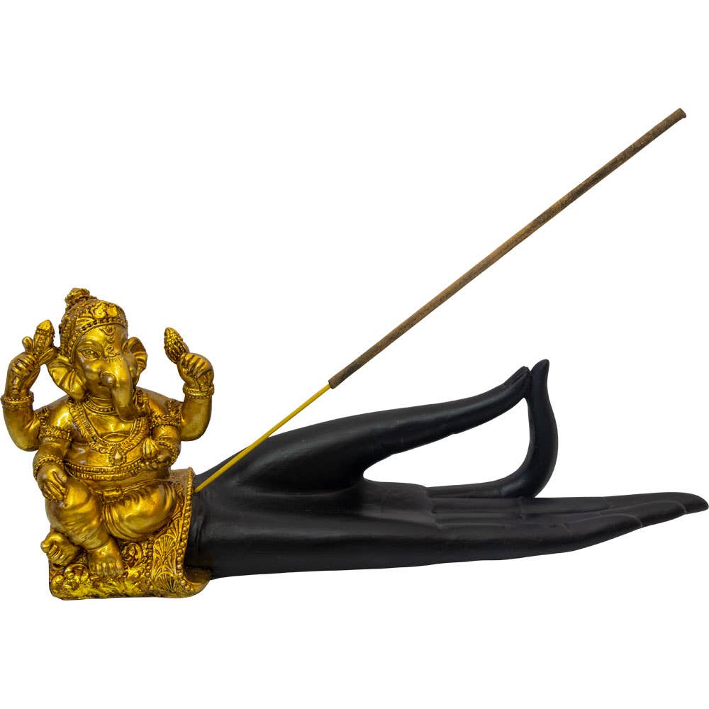 Kheops International - Polyresin Incense Holder - Ganesha Mudra Hand (Each)