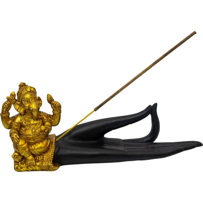 Kheops International - Polyresin Incense Holder - Ganesha Mudra Hand (Each)