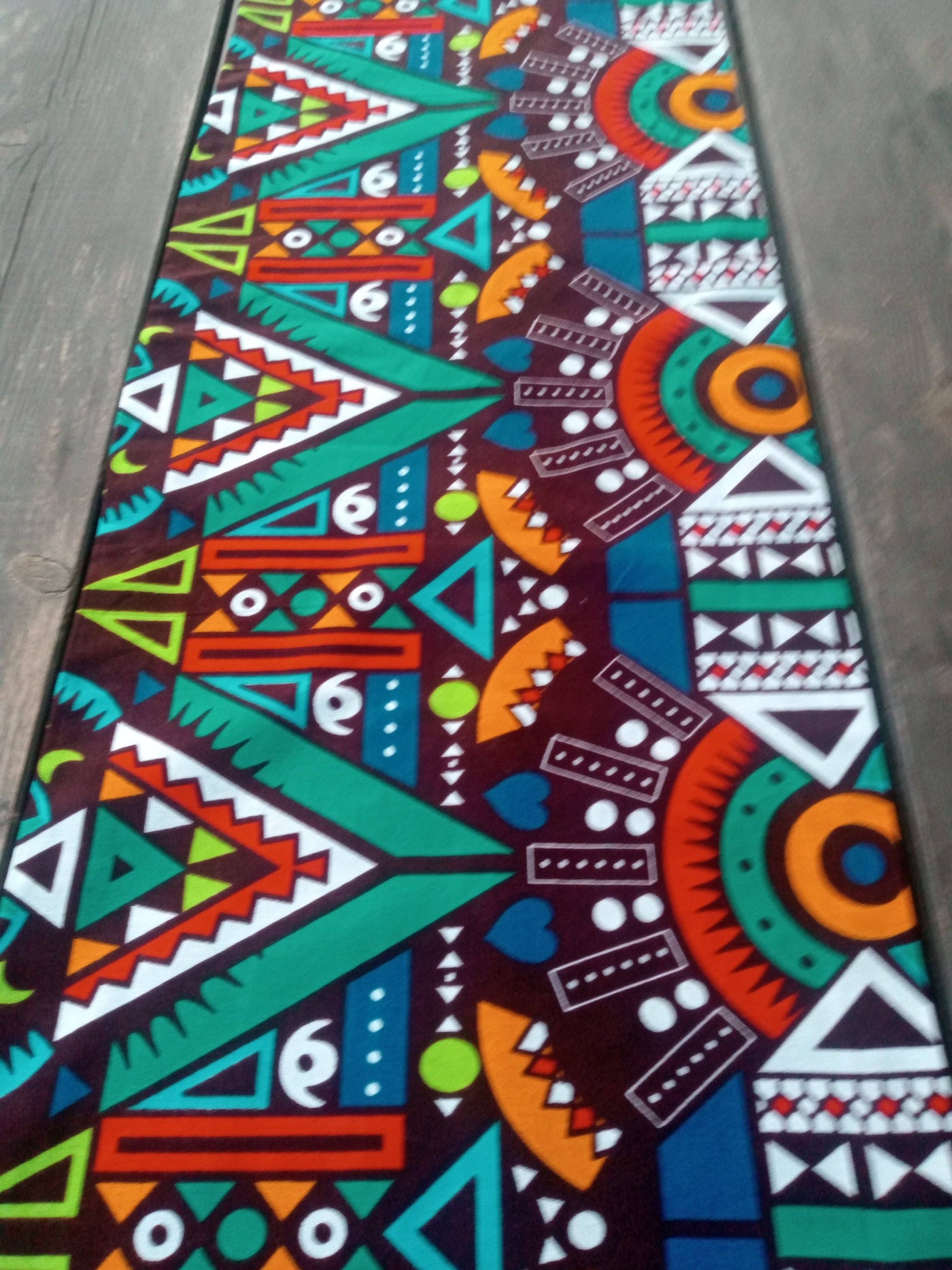 The Afrophile - IN LIVING COLOR table runner