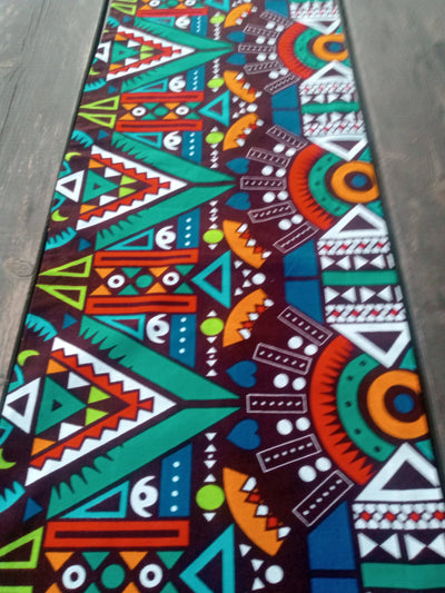 The Afrophile - IN LIVING COLOR table runner