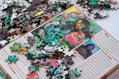 Puzzles of Color - "Flow" by Morgan N. Marshall