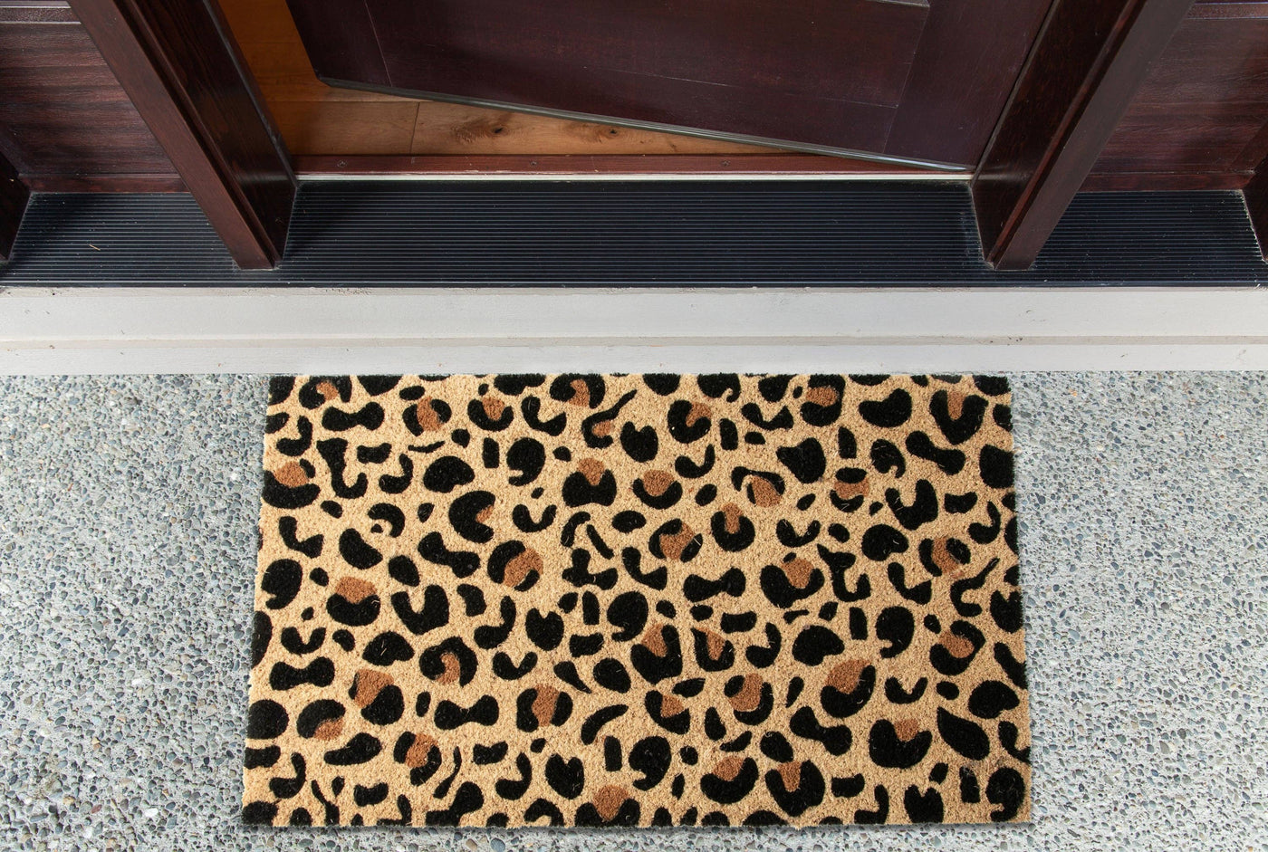 Welcome Home Unbeatable Deals - Leopard Spots Doormat