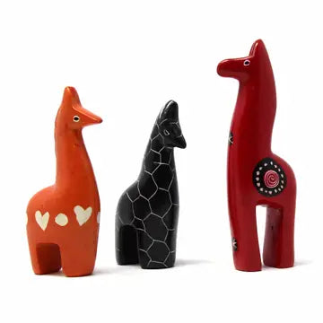Soapstone Giraffes 2.5"-3.5"