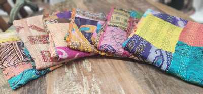 Silk Kantha Scarf