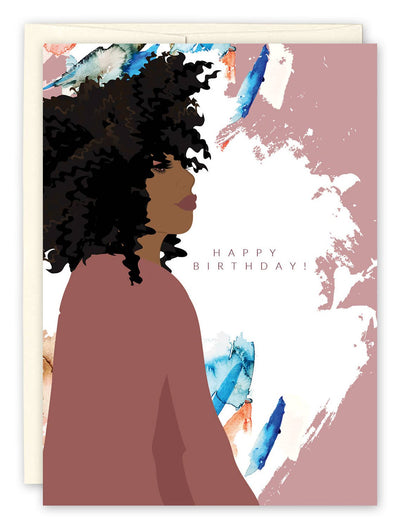 Birthday Splash Card-Black Joy Paper