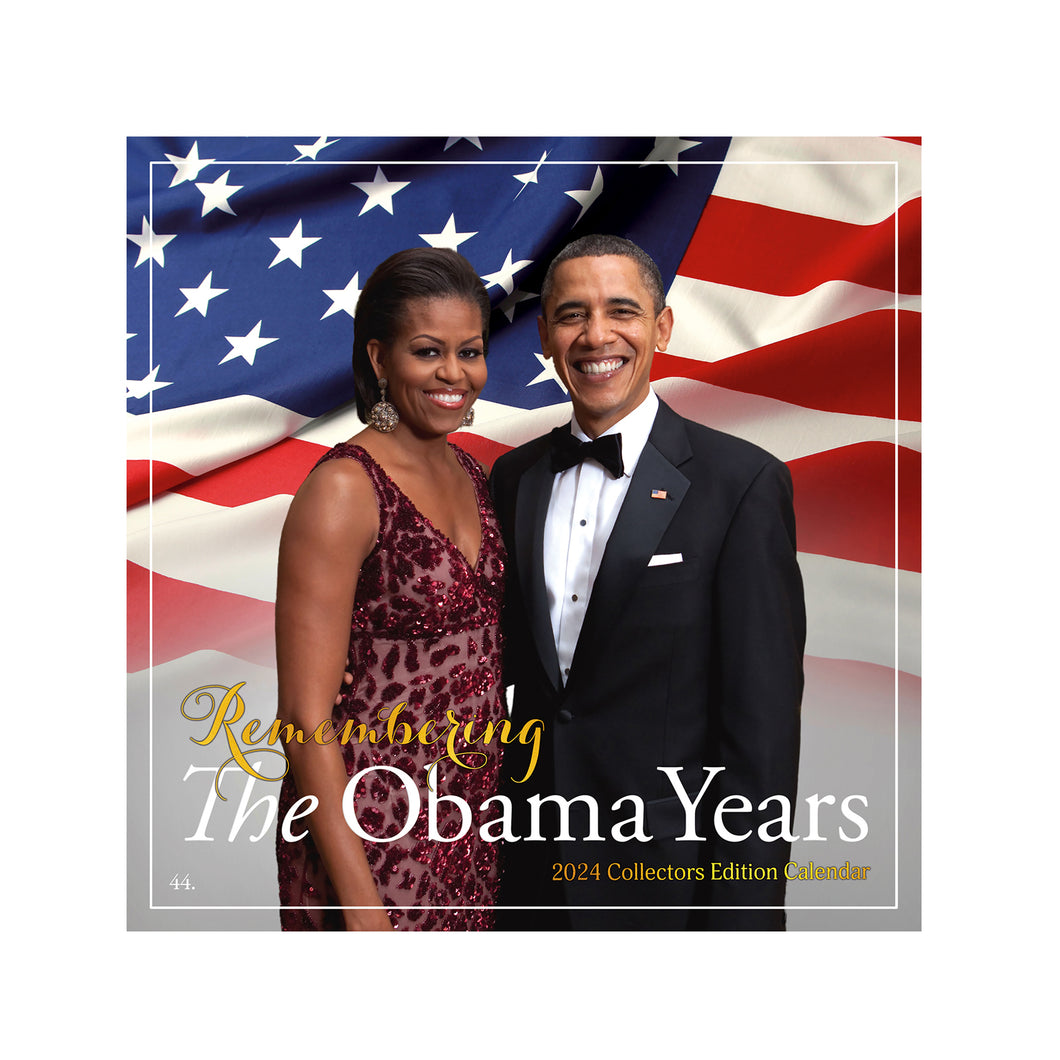THE OBAMA YEARS 2024 AFRICAN AMERICAN WALL CALENDAR