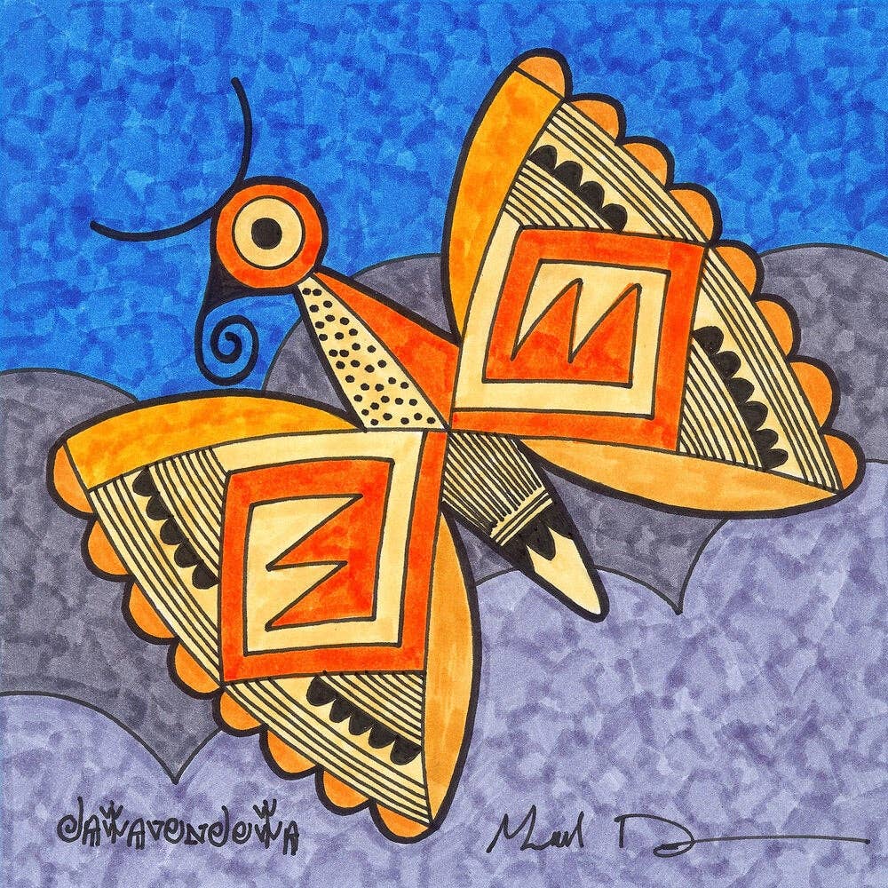 Fourth World Design - Cloud Butterfly