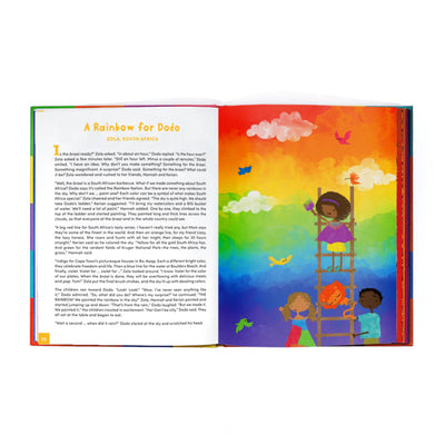 The Book of Cultures with Stickers & Map Multicultural Book-Worldwide Buddies -