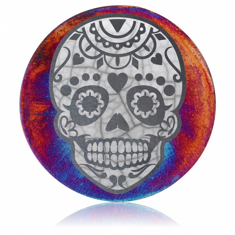Raku Silhouette Coaster