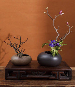 Gohobi Handmade Ikebana Vase, Japanese vase, Colourful set,