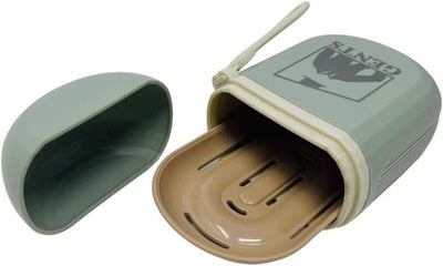 Travel Bar Soap Container Dish fits up to 5 oz bar-GENTS FINE GROOMING PRODUCTS -