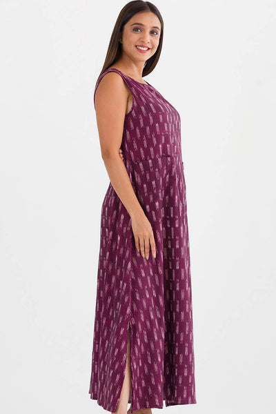 Sevya Handmade - Neela Ikat Handloom Dresses