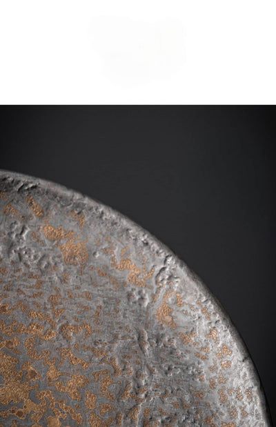 Gohobi - Gohobi Handmade Metallic Glaze Ceramic Plate