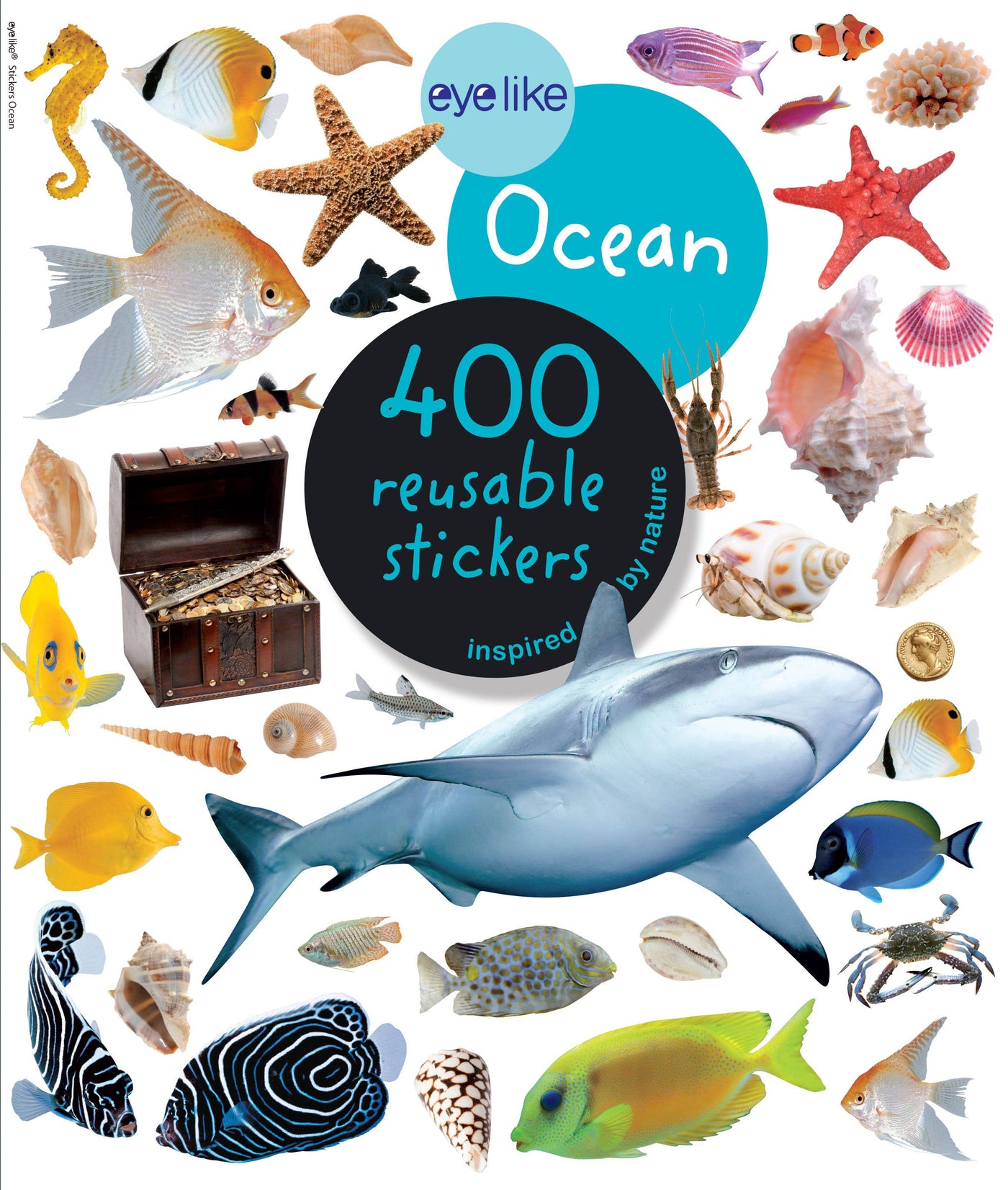 Ocean:Eyelike Stickers-Hachette Book Group