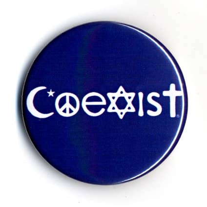 Coexist-Button-Syracuse Cultural Workers