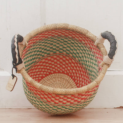 Round Small Two Handle-Big Blue Moma