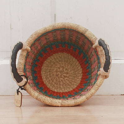 Round Small Two Handle-Big Blue Moma