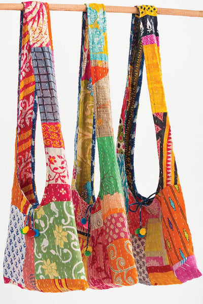 Kantha Jhola Bag-Sevya Handmade