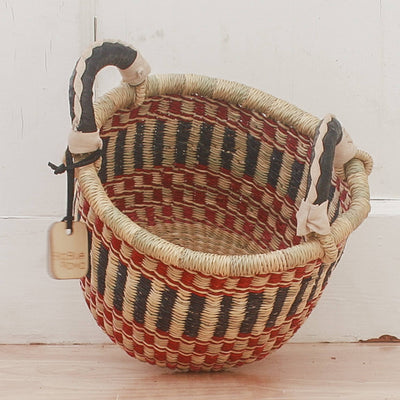 Round Small Two Handle-Big Blue Moma