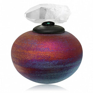 Raku Crystal Dream Jar