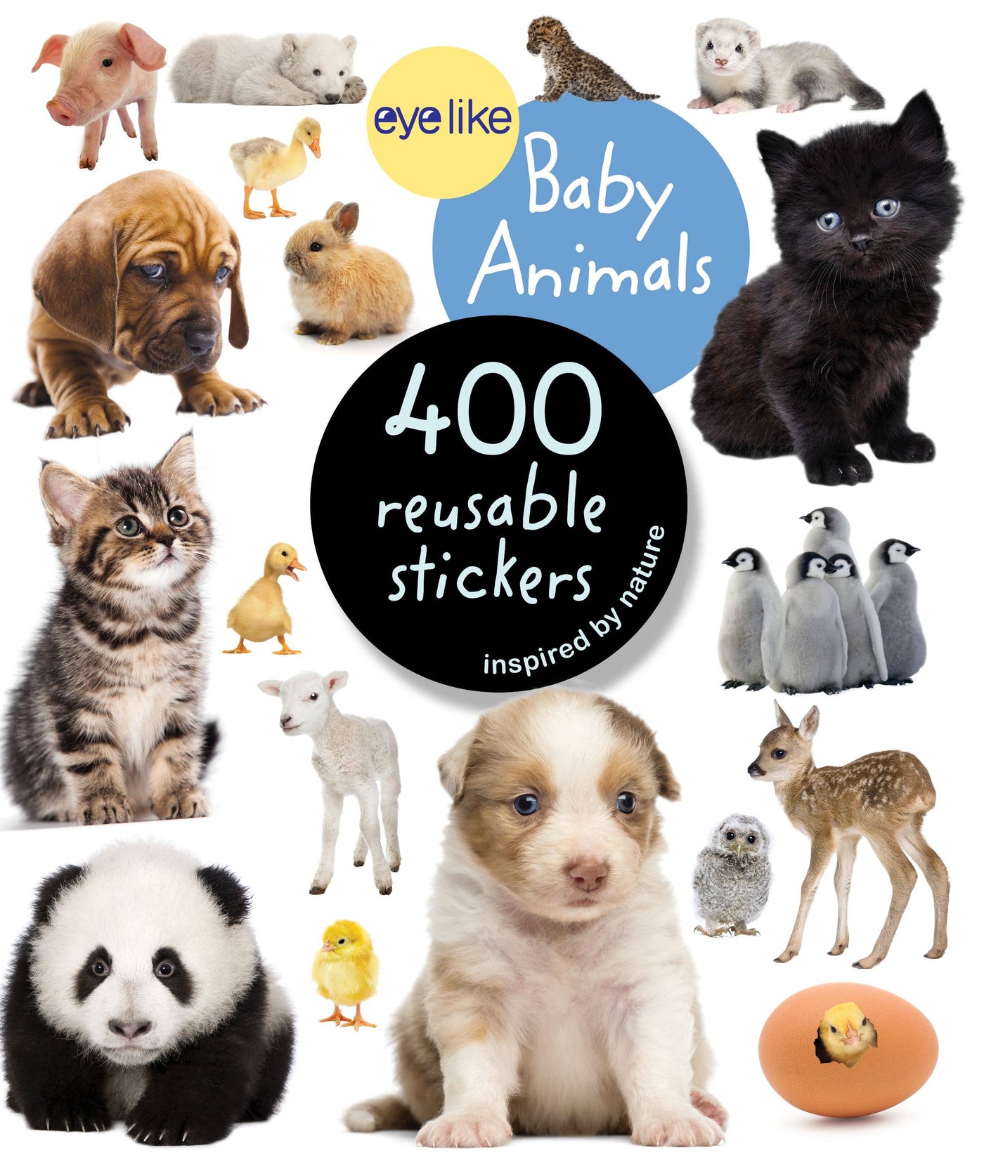 Baby Animals:Eyelike Stickers-Hachette Book Group