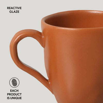 Organic Mug 9.23 Oz Terracotta-Porto Brasil -Porto Brasil