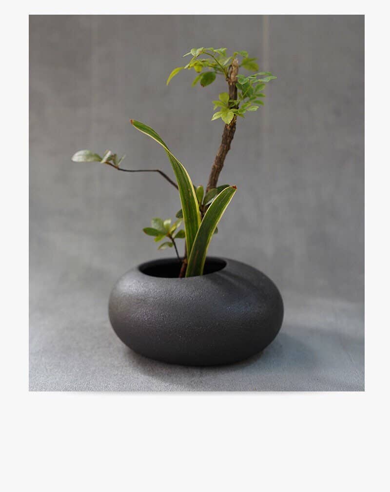 Gohobi Handmade Ikebana Vase, Japanese vase, Colourful set,