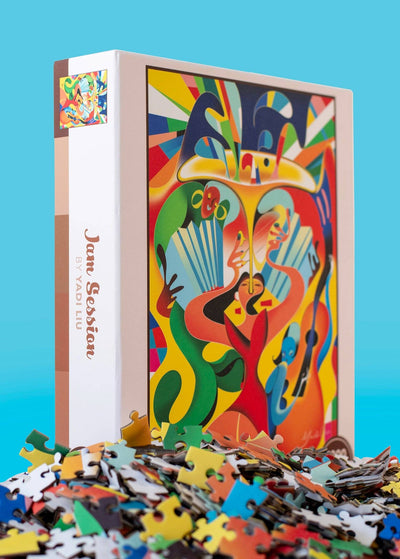 Puzzles of Color - "Jam Session" by Yadi Liu