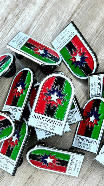 Juneteenth Freedom Celebration Pin-Melanin Meanings
