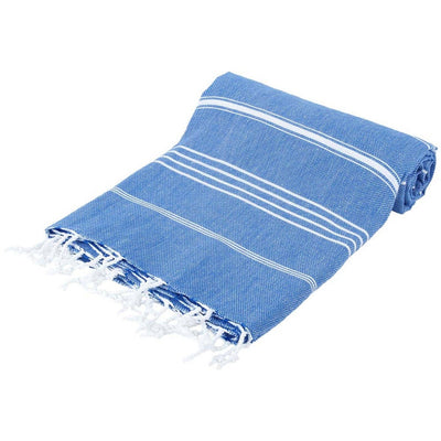 Basic Layers -Monaco Blue Turkish Towel