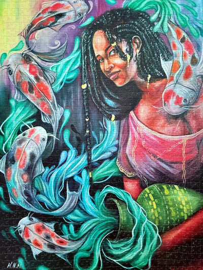 Puzzles of Color - "Flow" by Morgan N. Marshall