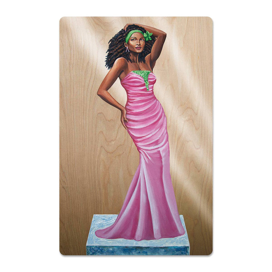 Diva In Pink Magnet-African American Expressions