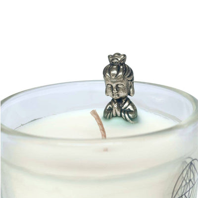 Enlighten White - Crystal Candle-Earths Elements
