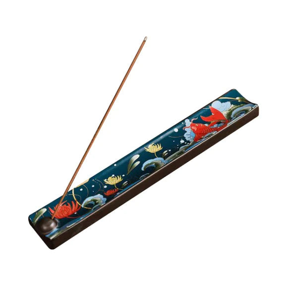 Ceramic Incense Holder - Koi Fish