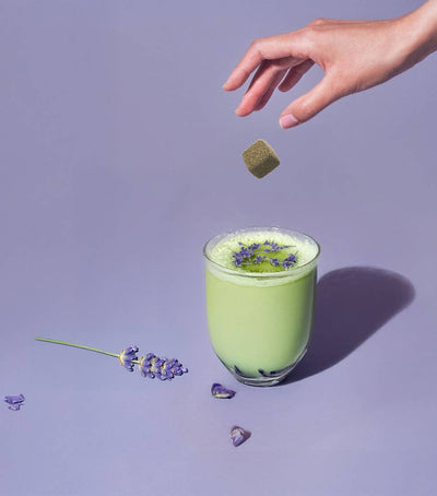 Tea Drops - Lavender Matcha Tea Single Serves - 30 Unit Bulk Bag