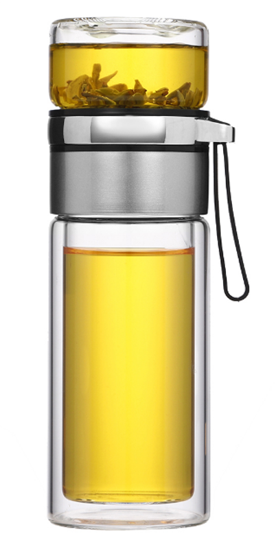 Original Source - Glass Bottle Tea Infuser