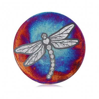 Raku Silhouette Coaster