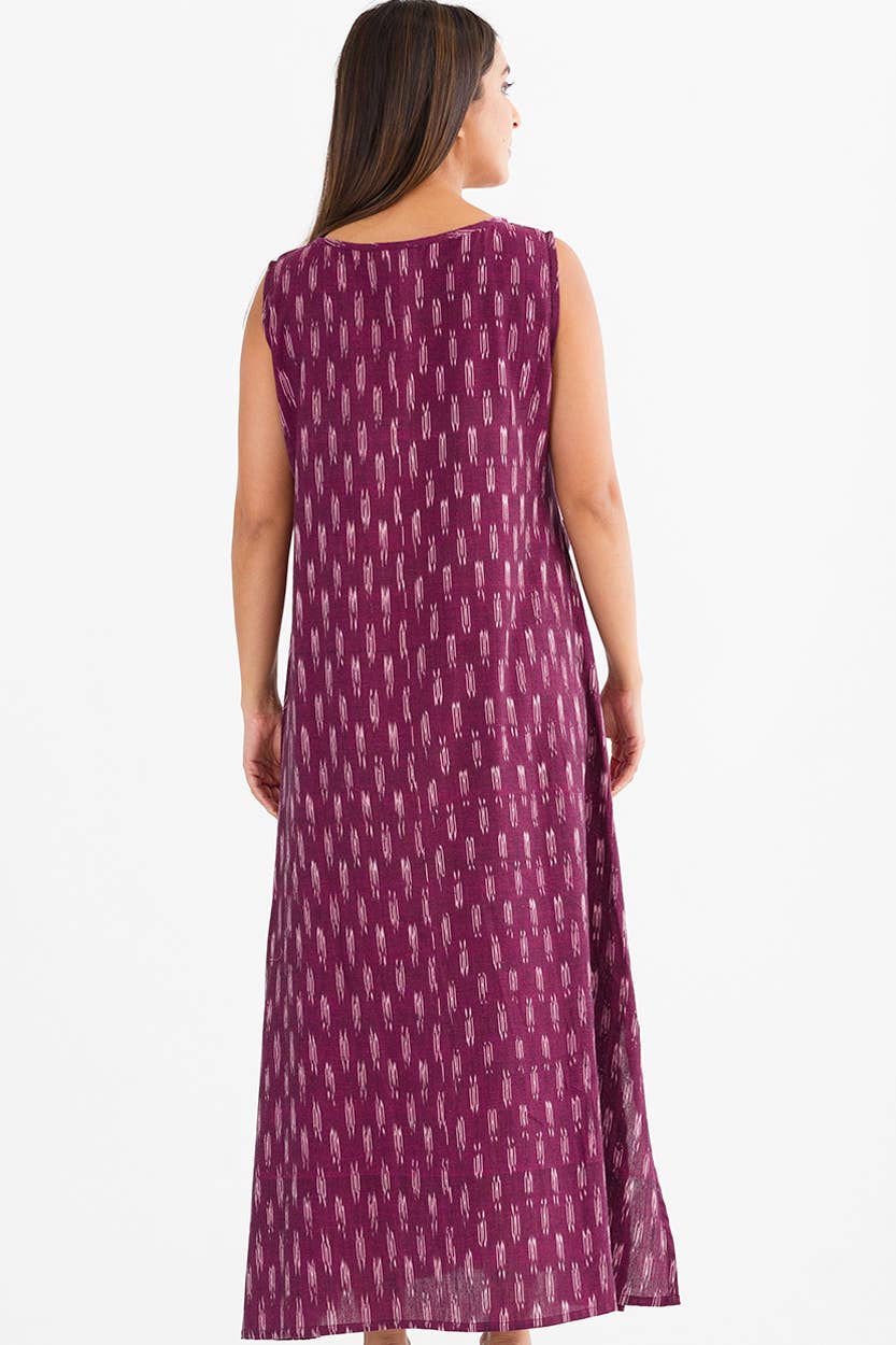 Sevya Handmade - Neela Ikat Handloom Dresses