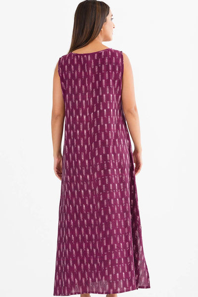Sevya Handmade - Neela Ikat Handloom Dresses